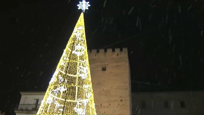 Encendido navideño en Cáceres