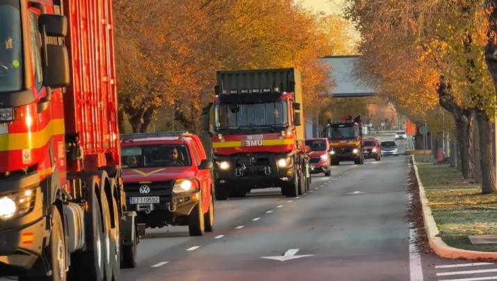 La UME parte hacia Cataluña para el control cinegético de los jabalíes, por la peste porcina