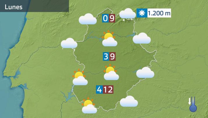 Mapa de previsión del 22 de diciembre