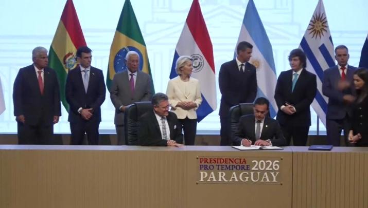 Firma del acuerdo de libre comercio entre la Unión Europea y Mercosur