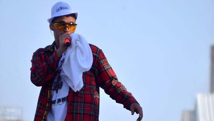 Bad Bunny en el festival Dream Summer de Puebla de la Calzada en 2018