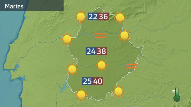 Mapa de previsión del 30 de julio