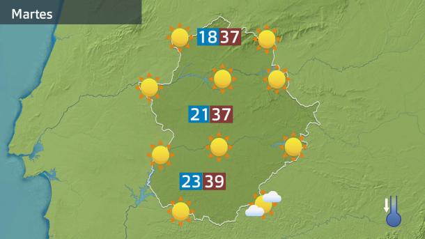 Mapa de previsión del 5 de agosto