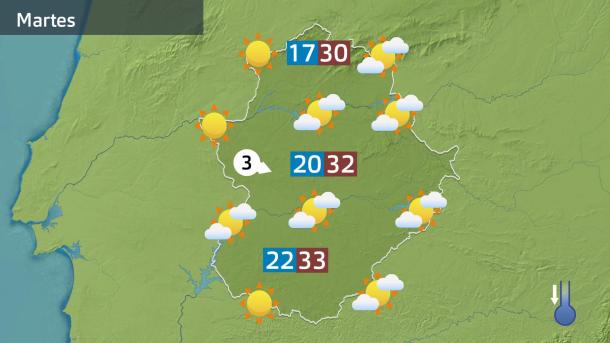 Mapa de previsión 13 de agosto