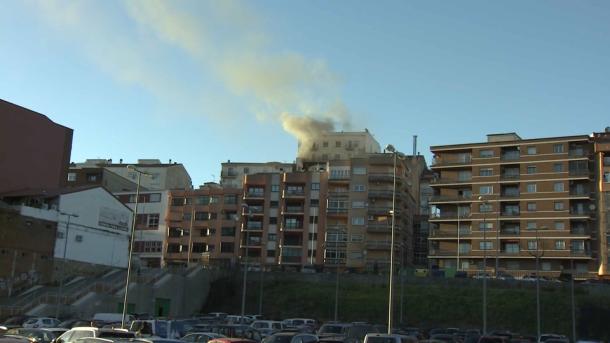 Incendio en Plasencia