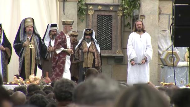  Oliva de la Frontera celebra 50 años de Pasión Viviente