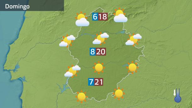 Mapa de previsión domingo 11 de mayo