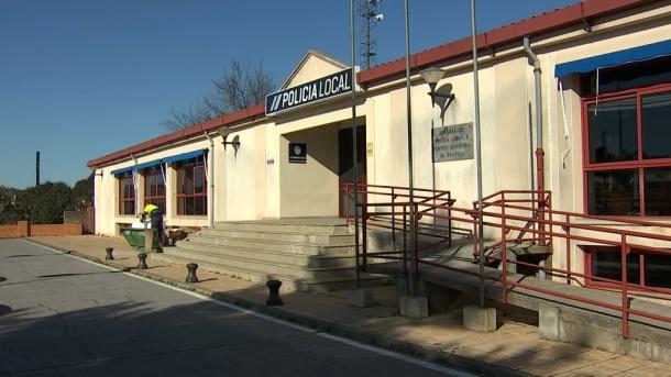 Exterior de la Comisaría de la Policía Local de Cáceres