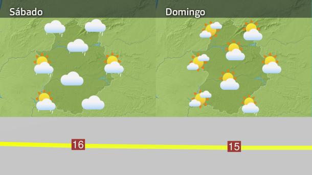 Mapa de previsión del 29 y 30 de noviembre