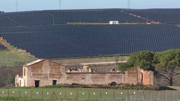 Placas solares en Extremadura