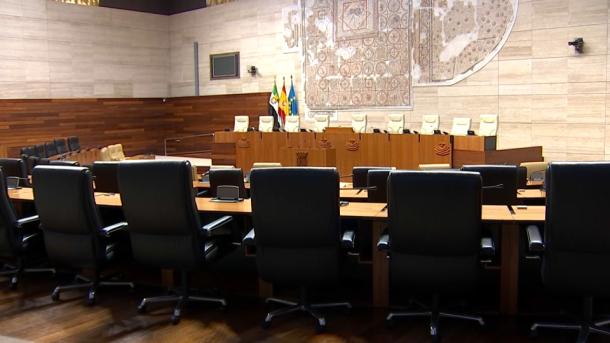 Interior de la Asamblea de Extremadura