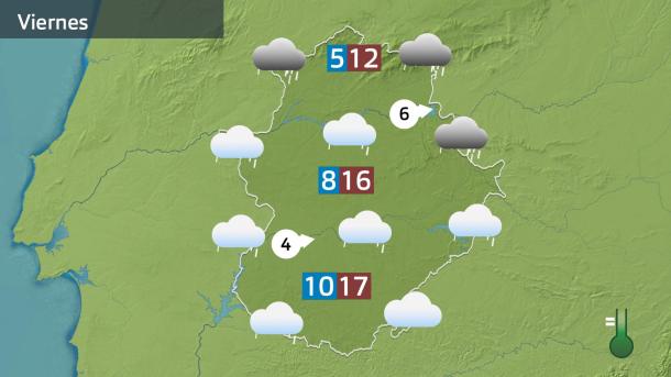 Mapa de previsión del 30 de enero