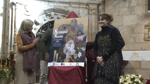 Presentación del cartel de la Semana Santa de Cáceres de 2026