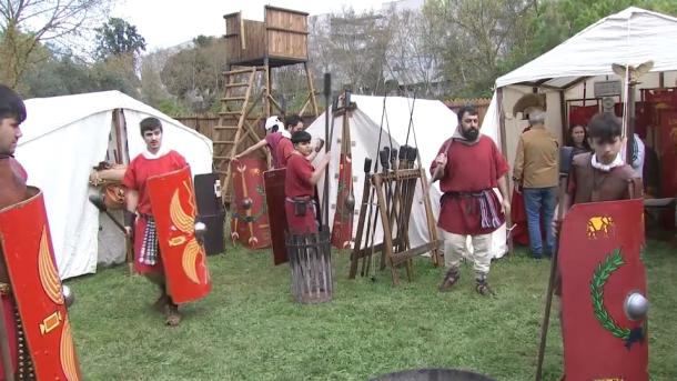 Campamento histórico de las legiones romanas en Mérida