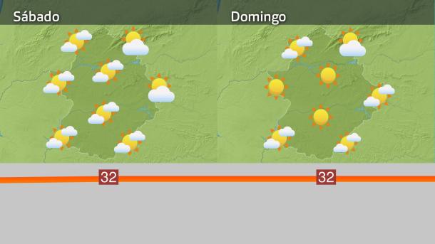 Mapa de previsión 18 y 19 de abril
