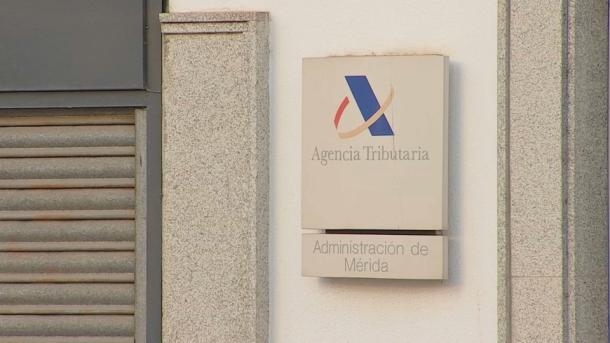Exterior de una oficina de la Agencia Tributaria