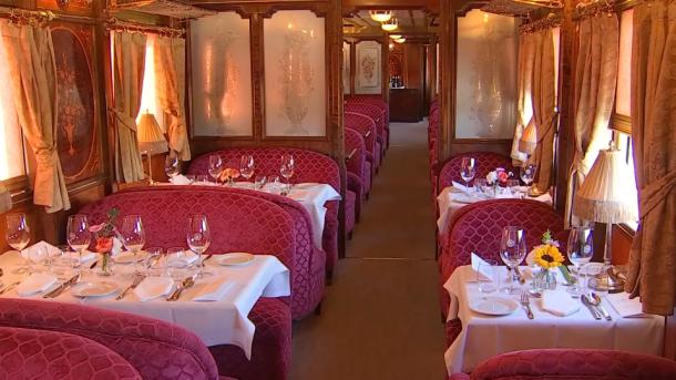 Interior del tren Al-Andalus