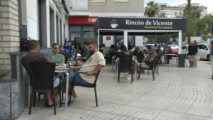 Churrería 'El Rincón de Vicente', en Badajoz.