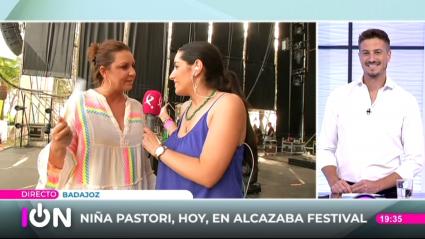 Niña Pastori en Conexión Extremadura por Alcazaba Festival