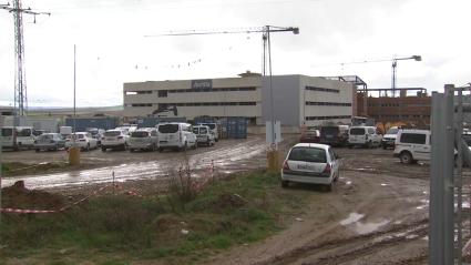 Obras en el nuevo hospital de Don Benito - Villanueva