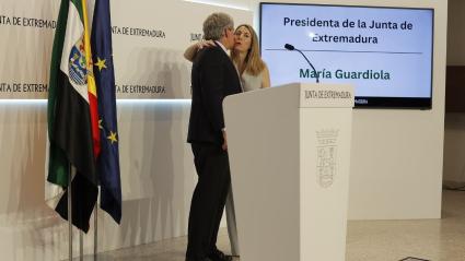 María Guardiola e Ignacio Higuero