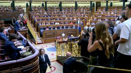 Pedro Sánchez en el Congreso de los Diputados