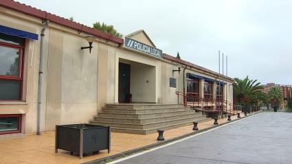 Fachada de la Policía Local de Cáceres