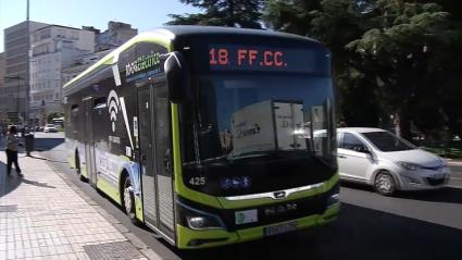 Uso del autobús en Extremadura