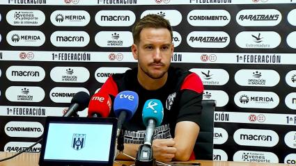 Sergi Guilló en la previa de la segunda jornada