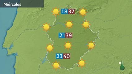 Mapa de previsión del 7 de agosto