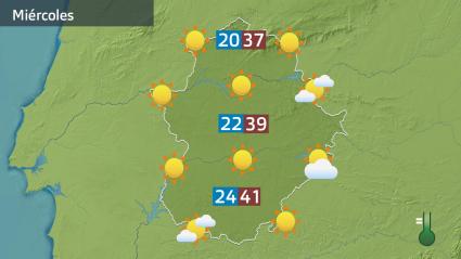 Mapa de previsión del 20 de agosto