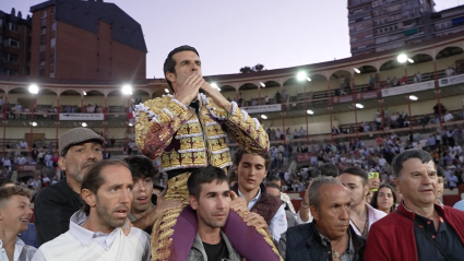 Emilio de Justo, Valladolid encerrona, Triunfo en la encerrona, Victorino Martín, Juan Bazaga, Tierra de toros, Canal Extremadura