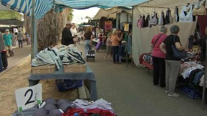 Mercadillo en Cáceres