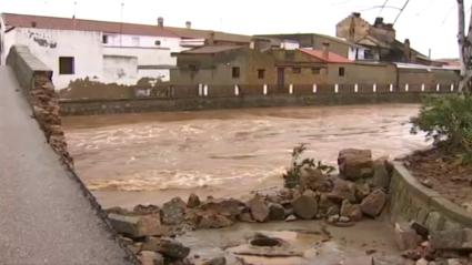 La Roca de la Sierra no olvida la borrasca Efraín