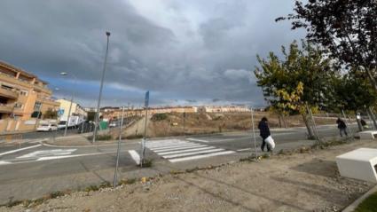 Vista de los nuevos terrenos donde se construirán viviendas en La Mazuela II