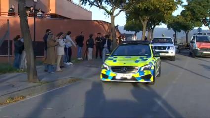 Despedida al contingente que parte a Valencia