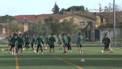 Entrenamiento del CP Cacereño