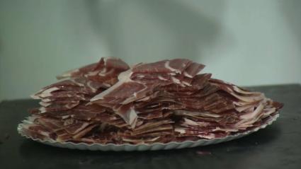 Jamón en Montánchez