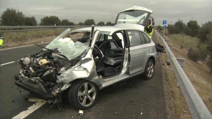 Accidente en la A-5