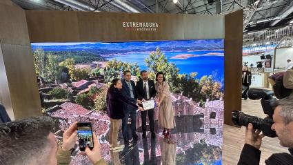 Extremadura gana en Fitur el premio al mejor stand sostenible