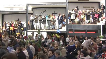 Celebración religiosa en Ribera del Fresno