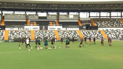 Entrenamiento del CD Badajoz