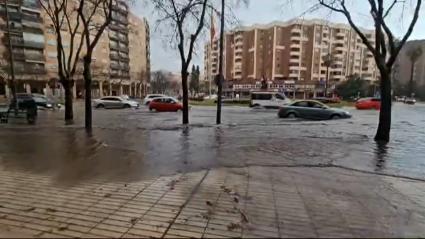 Borrasca 'Garoé' en Badajoz