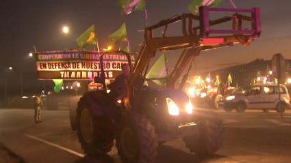 Tractorada en Talarrubias