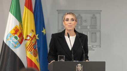 María Guardiola, presidenta de la Junta de Extremadura