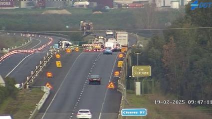 Accidente de tráfico en la A5