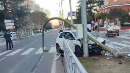 Accidente en Don Benito