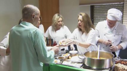 Menú extremeño en el Hospital de Badajoz