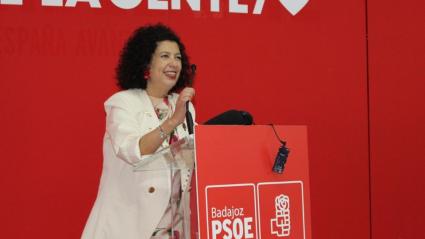 Silvia González, secretaria del PSOE local de Badajoz