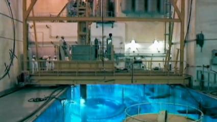 Interior de la central nuclear de Almaraz